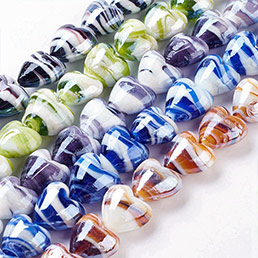 Koraliki Lampwork Zwykłe