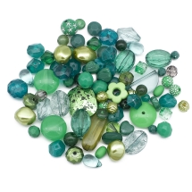 Koraliki Akrylowe "Bombaj" 5.5-28x6-20x3-11mm 110szt/50g (13WB14221)