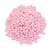 Koraliki Akryl, Okrągłe, Nieprzejrzyste, do Rękodzieła, 6x5mm, Perłowy Róż, Otwór: 1.8mm, około 400szt/50g (13WB29552)