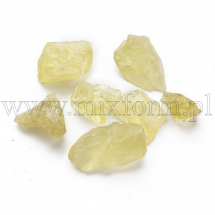 Naturalny Cytryn, Samorodek bez Otworów, 23-46x12.5-32x10-32mm, około 4-10szt/100g (13WB26486)