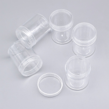 Pojemnik Plastikowy na Koraliki, Dżetów, Drobiazgi, 3,9x5cm, Pojemność 20ml, 5szt (13WB29111)