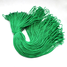 Sznur Paracord Poliester i Spandex do Robienia Bransoletek, 16 warstw, Zielony, 2mm, 100m/wiązka, (13WB29336)