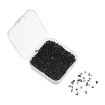 Naturalne Okruchy Obsydianu bez dziur 3-9x1-4mm 50g (13WB32469)