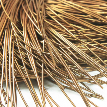 Bajorek do Haftu Miękki Miedź Antyczne Złoto 0.5mm 1000cm/10g (13WB18448)