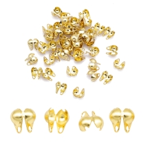 Łapaczki, Końcówki Zaciskowe, Stal Nierdzewna, 6x4x3mm, Średnica wnętrza 3.5mm, 50szt (13WB29678)