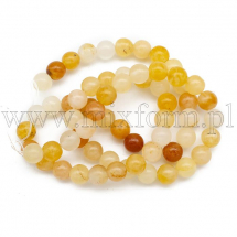 Koraliki Naturalny Topaz Jadeit, Okrągłe, 6mm, Otwór: 1mm, około 60szt/37.5cm/nić (13WB30100)