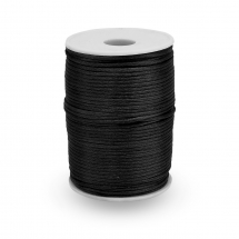Шнур Поліестер, Чорний, 2мм, 85м/котушка, (13WB30503)
