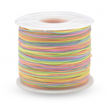 Sznurek Poliester, do Tworzenia Biżuterii, Mix, 0.5-0.6mm, około 120m/spula (13WB30550)