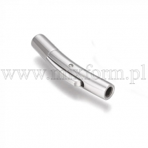 Zapięcie Bagnetowe, Stal Nierdzewna, 25x5x4mm, Otwor 2mm, 1szt (13WB30425)