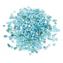 Naturalna Słodkowodna Masa Perłowa, Okruchy, Barwione, Bez Otworu, Kolor: Błękitny, 1-15x1-15x0.5-5mm, 50g (13WB31042)