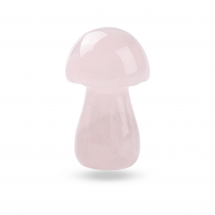 Masażer do Twarzy, Grzybek, Naturalny Różowy Kwarc, Rozmiar: 36.5-37.5x21.5-22.5mm, 1szt (13WB31048)