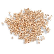 Koraliki Zaciskowe Stopery, Mosiądz, Rondel, Powłoka Twarda, Różowe Złoto, 2x1.5mm, Otwór 1mm, ok. 445szt/5g (13WB31130)