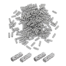 Koraliki Rurki, Stal Nierdzewna, Puste, Rozmiar: 12x4mm, Otwór 3.3mm, 200szt/opakowanie, (13WB31142)