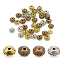 Koraliki Dystansowe, Biżuteria Stop, Bicone, Mix, 7.8x5.5mm, około 23 szt / 20g (13WB26612)