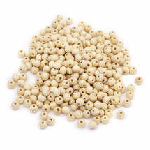 Koraliki Naturalne Drewniane, Surowe, Okrągłe, 8mm, około 3000szt / 500g (13WB31335)