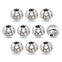 Koraliki Dystansowe, Przekładki, Mosiężne, Rondel, Powłoka Platynowa, 5x3mm, 10szt (13WB32014)