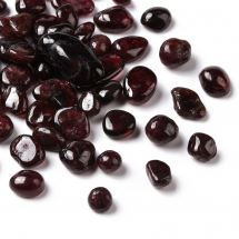 Granat Naturalny, Kamień Gładki do Dekoracji, 5-8x5-8mm, bez Otworu, 100g (13WB32083)