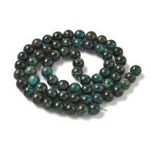 Koraliki Kamień Naturalny Fuchsyt, Kulki, 6-6.5mm, 56szt/38cm/sznur (13WB33081)