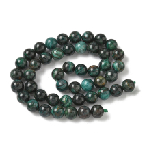 Koraliki Kamień Naturalny Fuchsyt, Kula, 8mm, 45szt/36cm/sznur, (13WB33124)