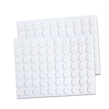 Samoprzylepne Akrylowe Krążki, Taśma Dwustronna, Bezbarwne, 25x1mm, 50 szt (13WB33246)