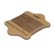 Sznurek Nylonowy Woskowany, do Makramy i Biżuterii, Camel, 0.45mm, około 20m/ szpula (13WB31866)