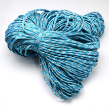 Sznurek Paracord Poliester i Spandex 7-Żyłowy Pasiasty, do Robienia Bransoletek, 4mm, około 100m/wiązka (13WB32068)