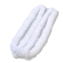 Druciki Kreatywne Pluszowe Wyciory, do Rękodzieła, Biały, 1400x17mm, 1szt (13WB33248)