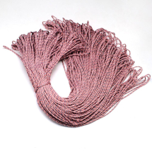 Sznurek Paracord, Poliester i Spandex, Pasiasty, Czerwony, 2mm, 100m (13WB32139)