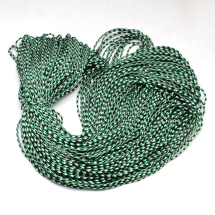 Sznurek Paracord Poliester i Spandex Pasiasty do Robienia Bransoletek, 2mm, około 100m/wiązka (13WB31892)
