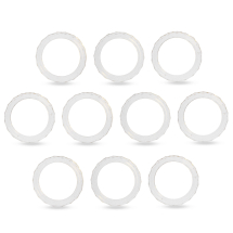 Zawieszka Łącznik Akryl Brokatowy 36x5mm Kolor: Przezroczysty 10szt (13WB15576)