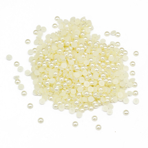 Kaboszony Akrylowe Imitacja Pereł 5x2.2mm Kolor: Kość Słoniowa ok. 670szt/25g (2WB13503)