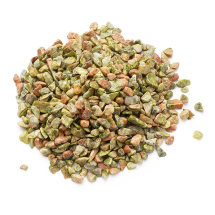 Naturalny Unakit, Okruchy, bez otworu, 2-8x2-4mm, 500g~8000szt (13WB32826)