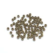Koraliki Dystansowe Przekładki Mosiężne, Płaskie Okrągłe, bez Powłoki, 2.5mm, 500szt (13WB35005)