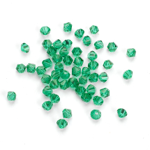 Koraliki Szklo Imitacja Kryształu Bicone Fasetowanie 5301, Turkus, 3.5x4mm, 720szt (13WB34263)