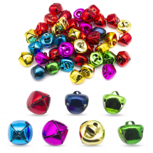 Zawieszki Charms Dzwonki Żelazne, Mix, 15mm, 50 szt (13WB31983)
