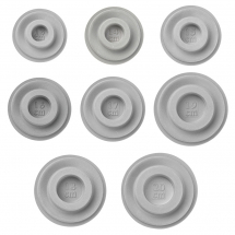 Zestaw Organizerów do Projektowania Bransoletek 13-20 cm, Plastik Flokowany Antypoślizgowy, 8 szt/set (13WB31638)