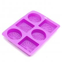 Silikonowa Forma do Mydła, Orchidea, 171x226x22mm, Wewnątrz 70x61mm, 1szt (13WB32010)