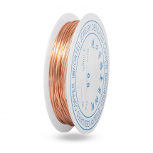 Drut Miedziany do Rękodzieła, Kolor: Czekoladowy, 0.8mm, 3m/szpula (13WB31453)