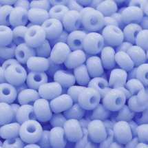 Koraliki 33000 Czeski Preciosa 10/0, Nieprzezroczysty NO, Niebieski, Okrągły, 50g (3WB3651)
