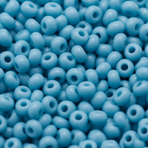 Koraliki 63030 Czeski Preciosa 10/0, Nieprzezroczysty NO, Niebieski, Okrągły, 50g (3WB4954)