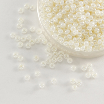 Koraliki 57206 Czeski Preciosa 10/0, Perłowy S, Kość Słoniowa, Okrągły, 50g (3WB2473)