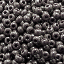 Koraliki 48020 Czeski Preciosa 10/0, Nieprzezroczysty Tęczowy OL, Szary, Okrągły 50 g (3WB3253)