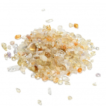 Kamień Naturalny Cytryn, Siekanka, 2-8x2-4mm, bez Otworu, około 8000szt/500g (13WB32260)