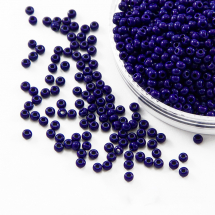 Koraliki Preciosa 31119/33070/10, Naturalne Nieprzezroczyste NO, Niebieskie, Okrągłe, 50g (13WB16213)