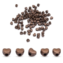 Koraliki Dystansowe Stopowy Biżuterii 3.5х4х3mm Miedź 50szt (5WB4858)