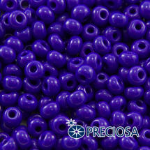 Koraliki Preciosa 31119/33050/6, Naturalne Nieprzezroczyste NO, Niebieskie, Okrągłe, 50g (13WB15847)