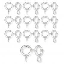 Srebro 925 Zapięcie Sprężynowe Kółko, 7x5x1mm, Otwór 3mm, 20szt (13WB32372)