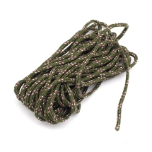 Sznurek Paracord, Poliester i Spandex, 2mm, Kolor: Ciemny-Olive, 5m (14WB9944)