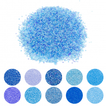 Koraliki Chińskie 12/0, Okrągłe, Mix, 100g (13WB33021)