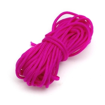 Sznurek Paracord Poliester i Spandex 2mm Kolor: Ciemny-Różowy 5m (13WB24389)